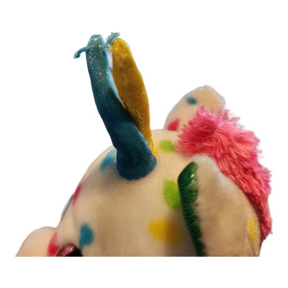 Ty Beanie Boos Unicorn Harmonie 6" NWT Colorful Bright Basket Stuffer Gift 2018 - Picture 4 of 16